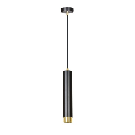 czarno- złot wisząca lampa Emibig KIBO 1 BL/GOLD  EM644/1