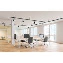 Trio DUOLINE 78010132 - reflektor z odkrytą żarówką do szyny 2 fazowej