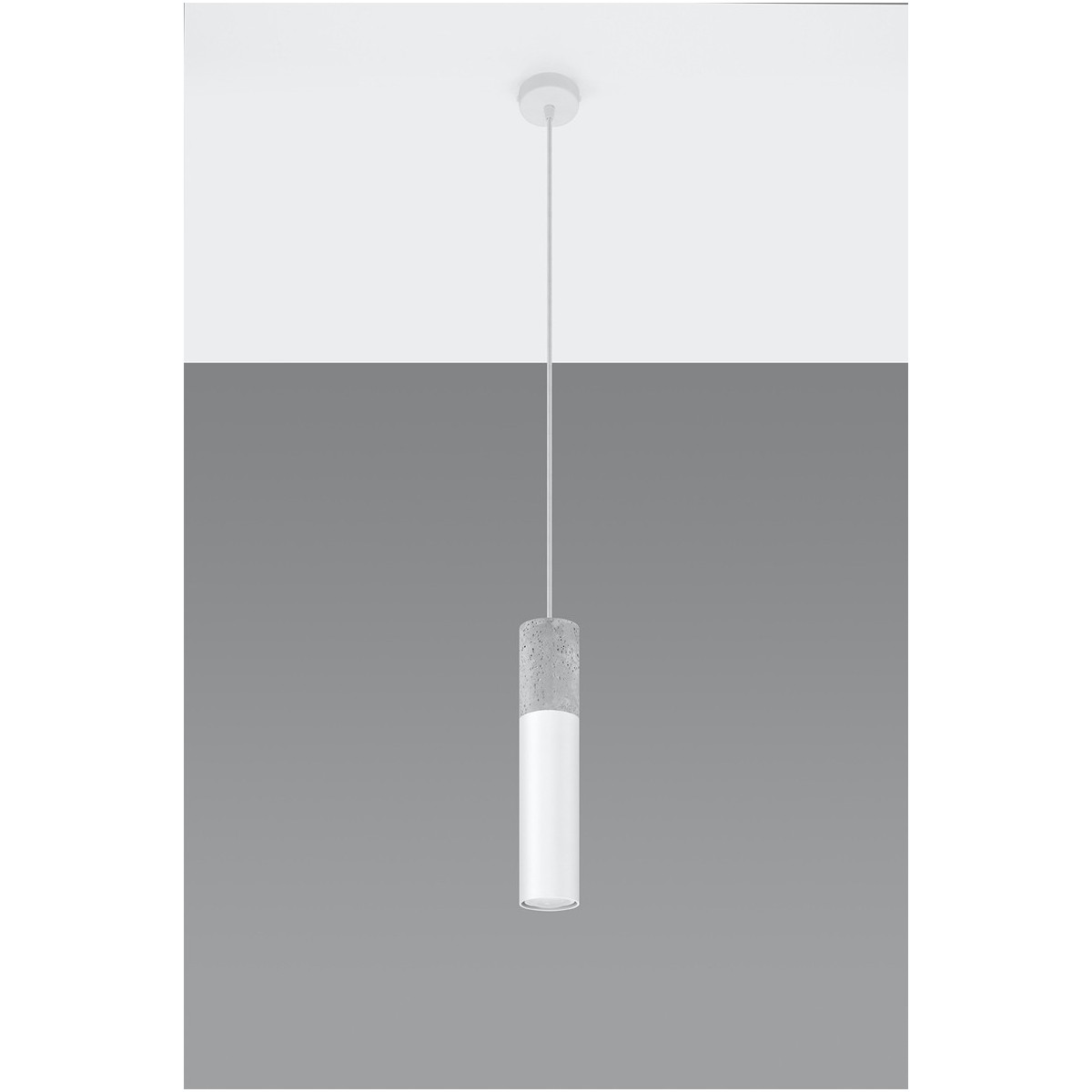 SOLLUX LIGHTING BORGIO 1 white