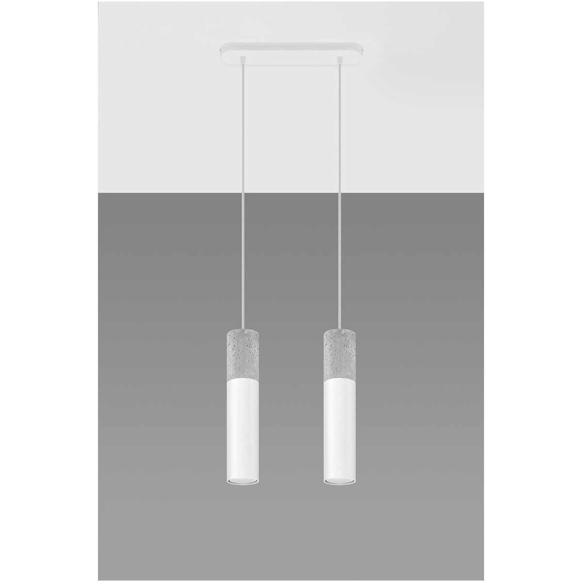 SOLLUX LIGHTING BORGIO 2 white