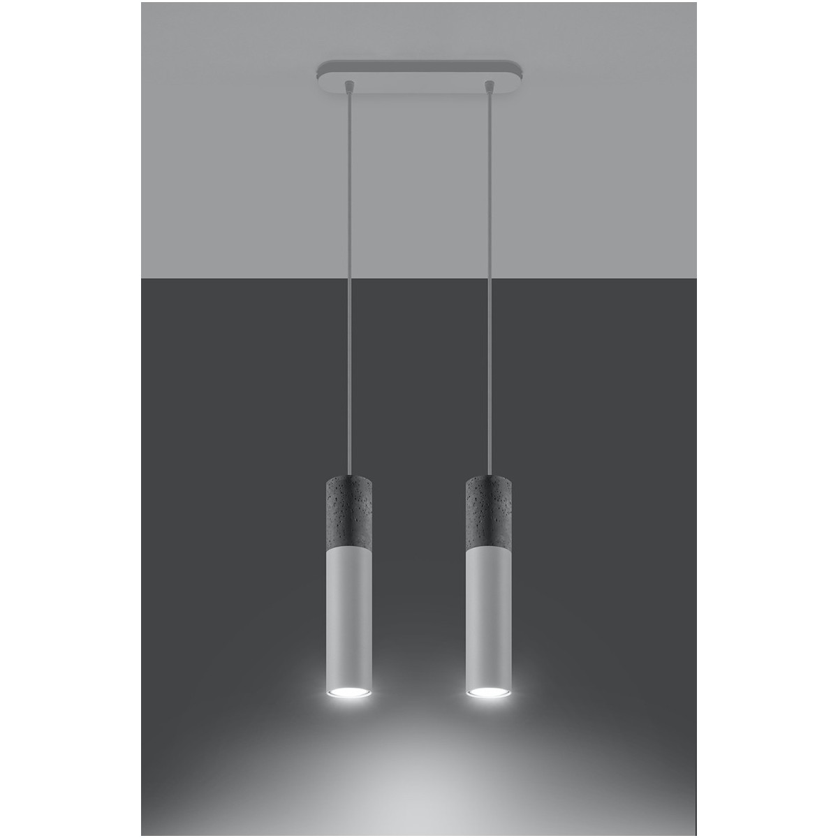 SOLLUX LIGHTING BORGIO 2 white