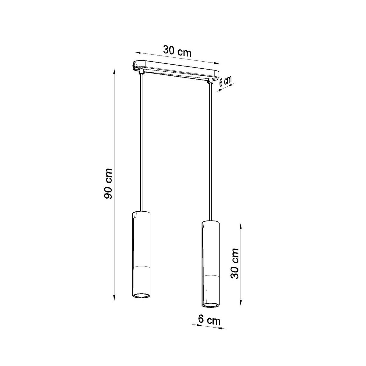 SOLLUX LIGHTING BORGIO 2 white