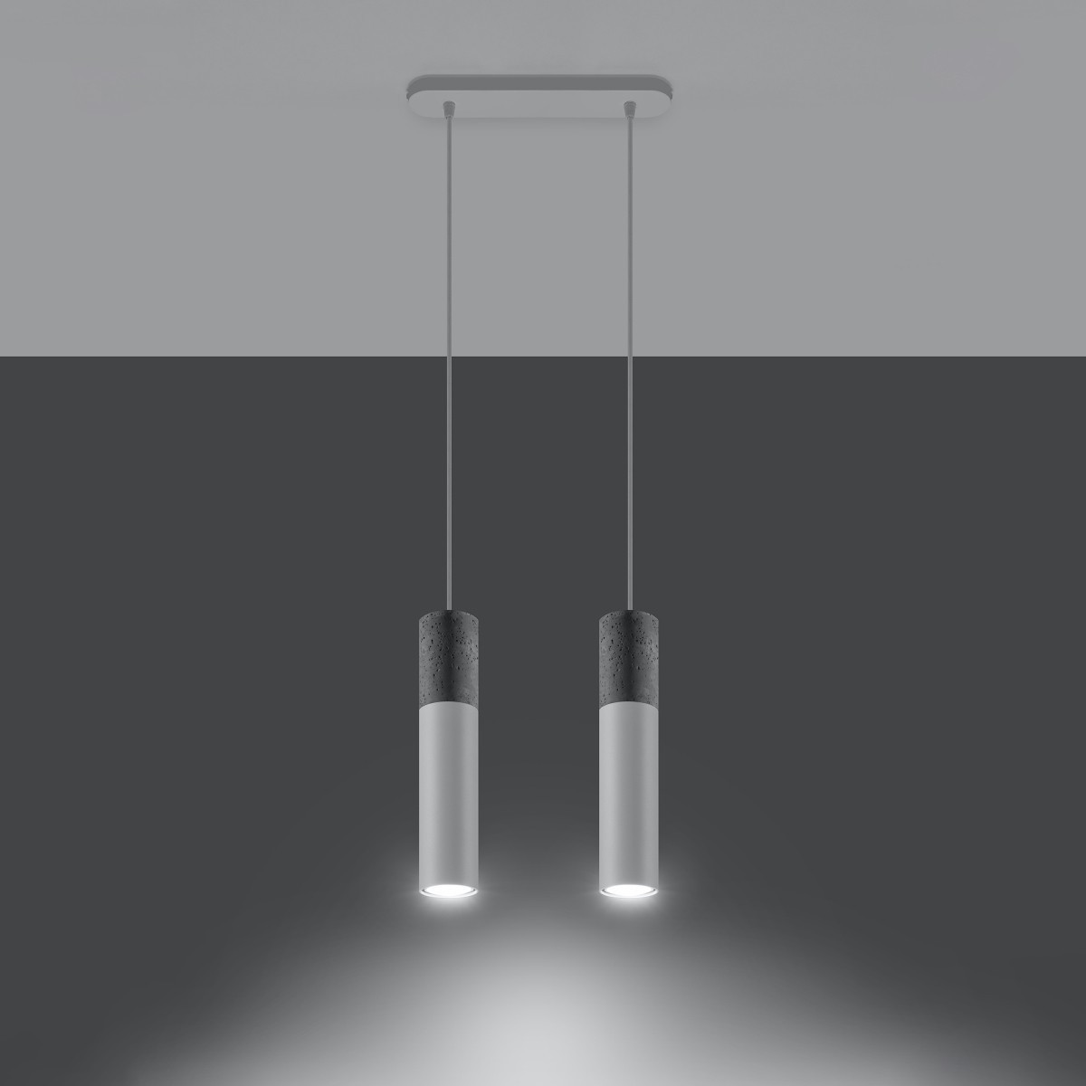 SOLLUX LIGHTING BORGIO 2 white