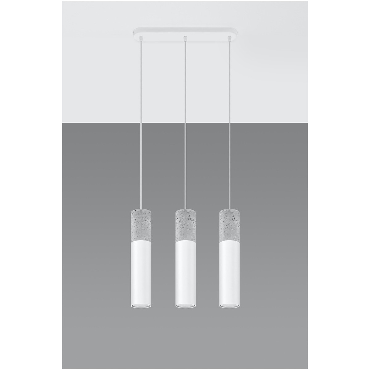 SOLLUX LIGHTING BORGIO 3 white