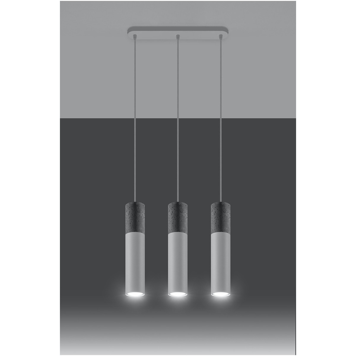 SOLLUX LIGHTING BORGIO 3 white