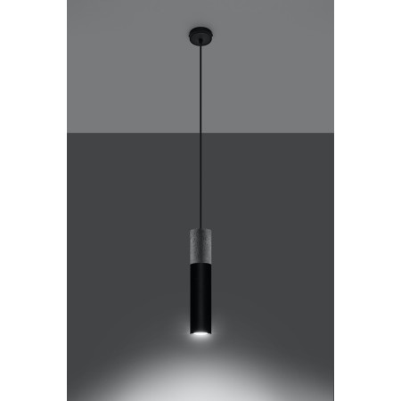 SOLLUX LIGHTING BORGIO 1 black