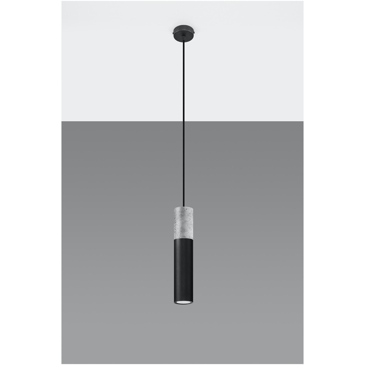 SOLLUX LIGHTING BORGIO 1 black