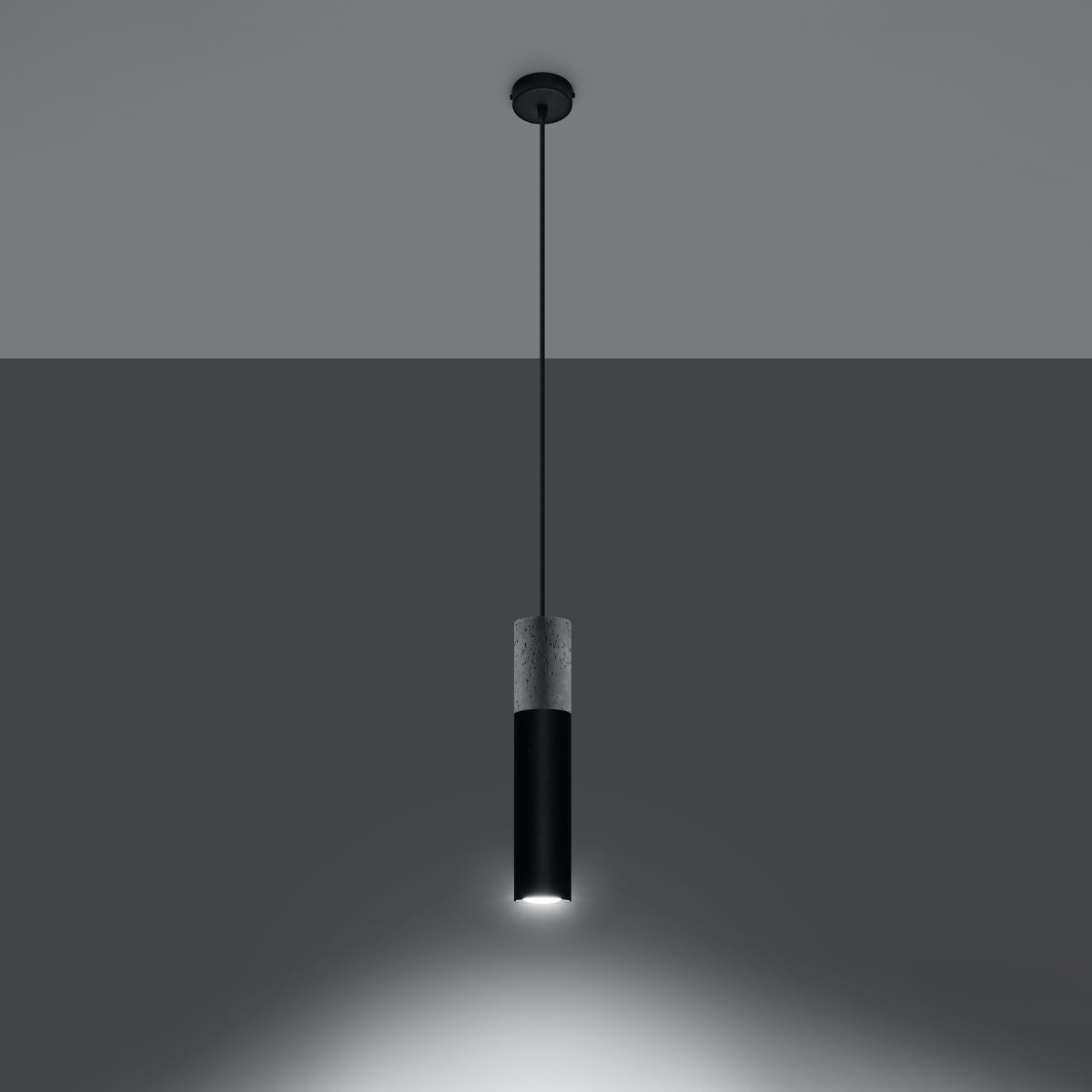 SOLLUX LIGHTING BORGIO 1 black