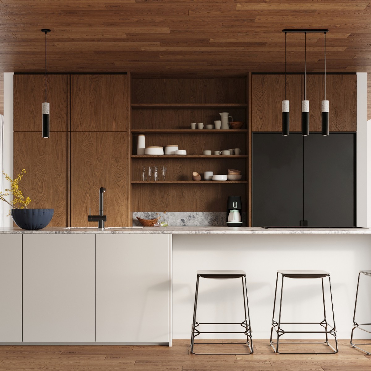 SOLLUX LIGHTING BORGIO 1 black