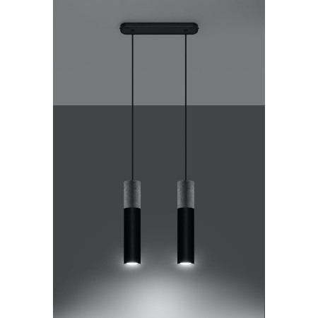 SOLLUX LIGHTING BORGIO 2 black