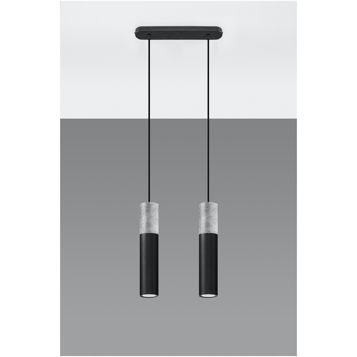 SOLLUX LIGHTING BORGIO 2 black