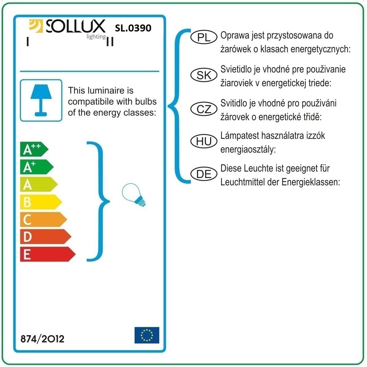 SOLLUX LIGHTING CASCO /