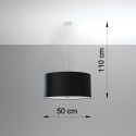 SOLLUX LIGHTING OTTO 50 black