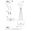 SOLLUX LIGHTING OTTO 50 black