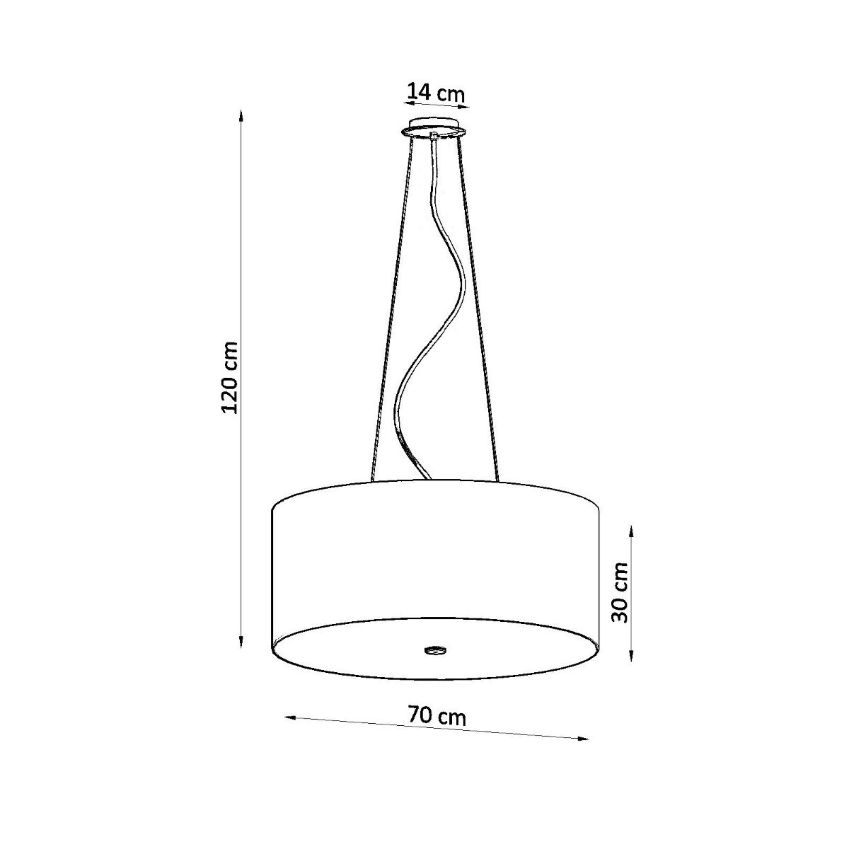 SOLLUX LIGHTING OTTO 70 white
