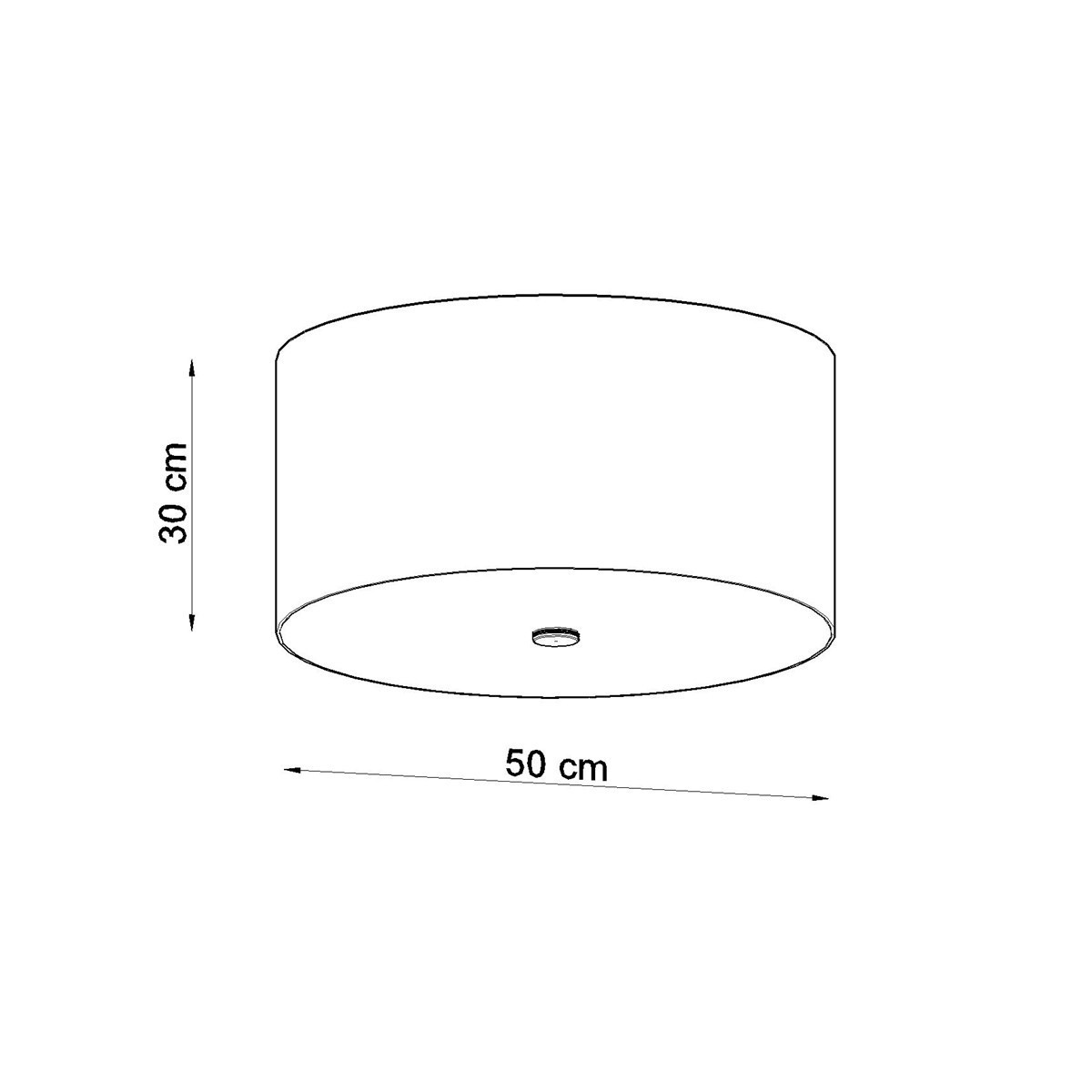 SOLLUX LIGHTING OTTO 50 black