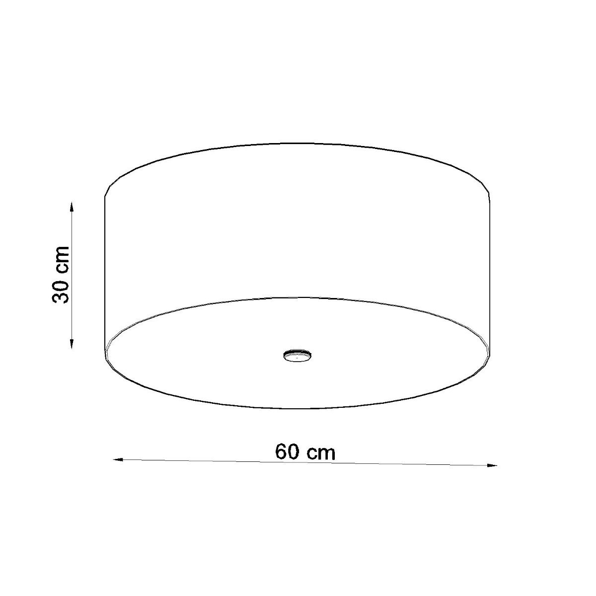 SOLLUX LIGHTING OTTO 60 black