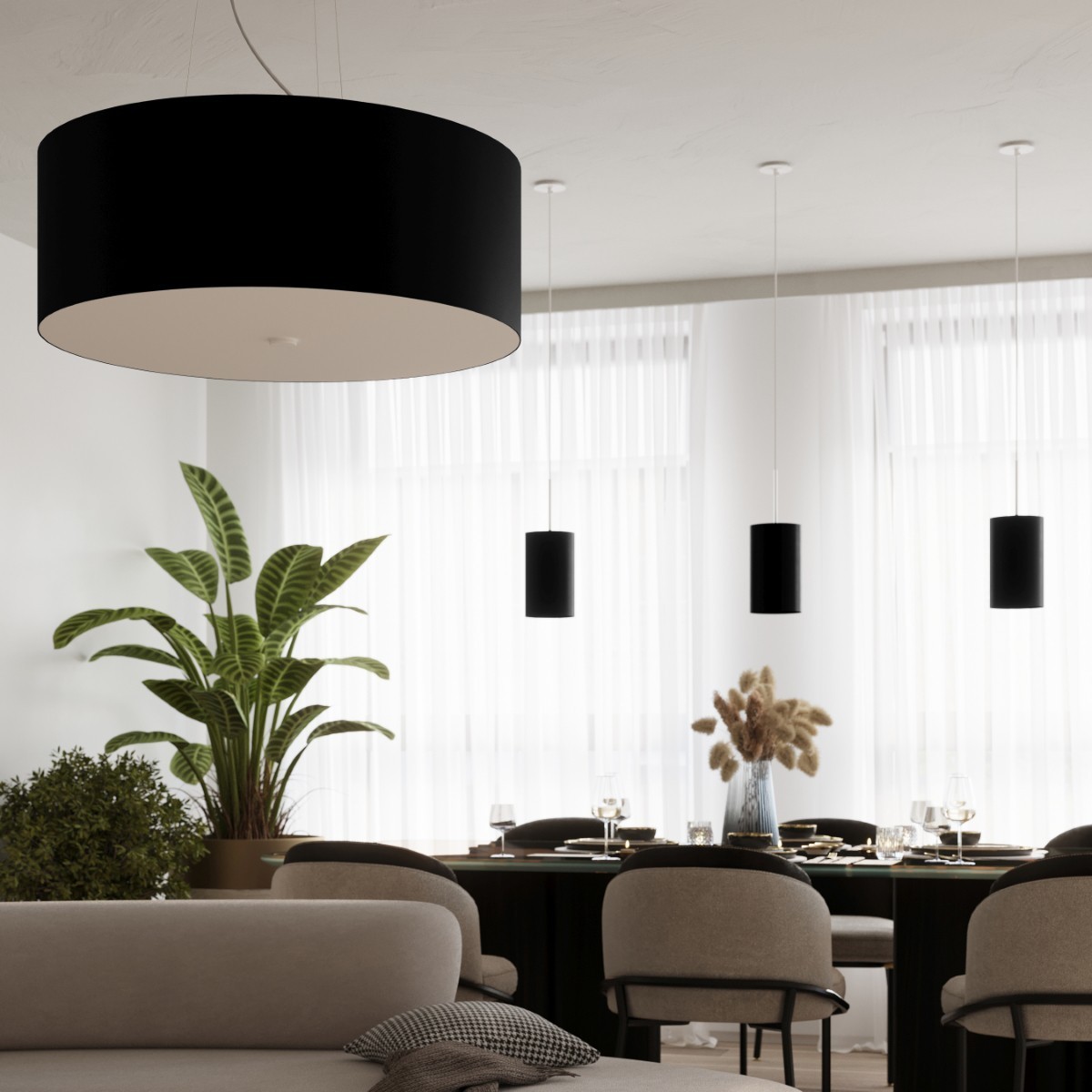 SOLLUX LIGHTING OTTO 70 black