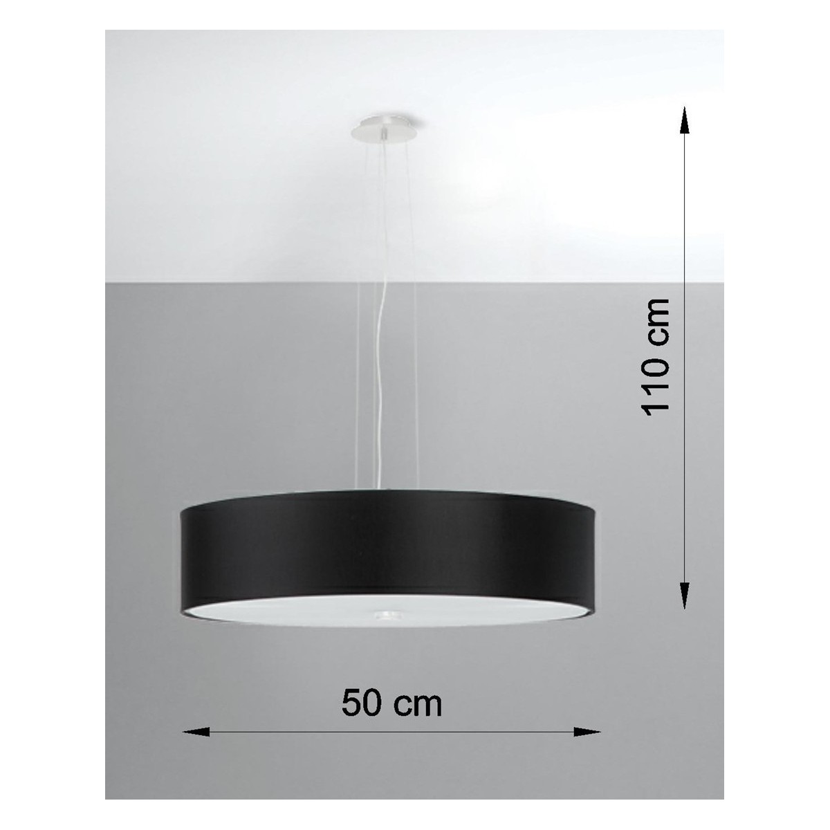 SOLLUX LIGHTING SKALA 50 black