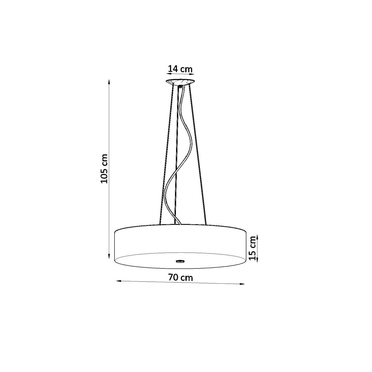 SOLLUX LIGHTING SKALA 70 white