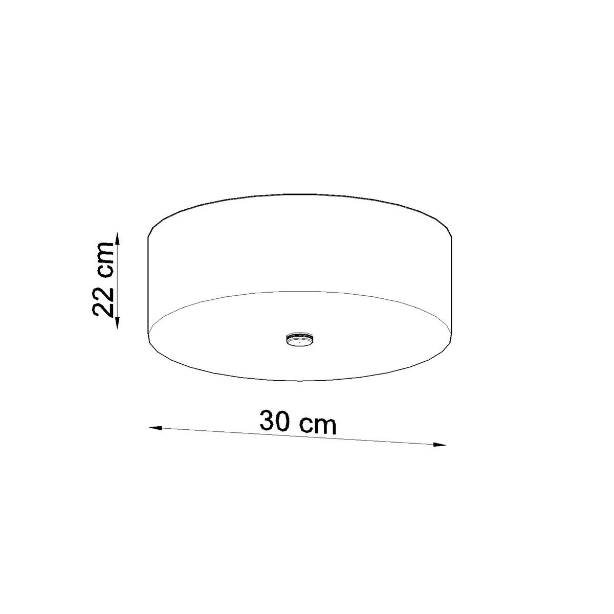 SOLLUX LIGHTING SKALA 30 black