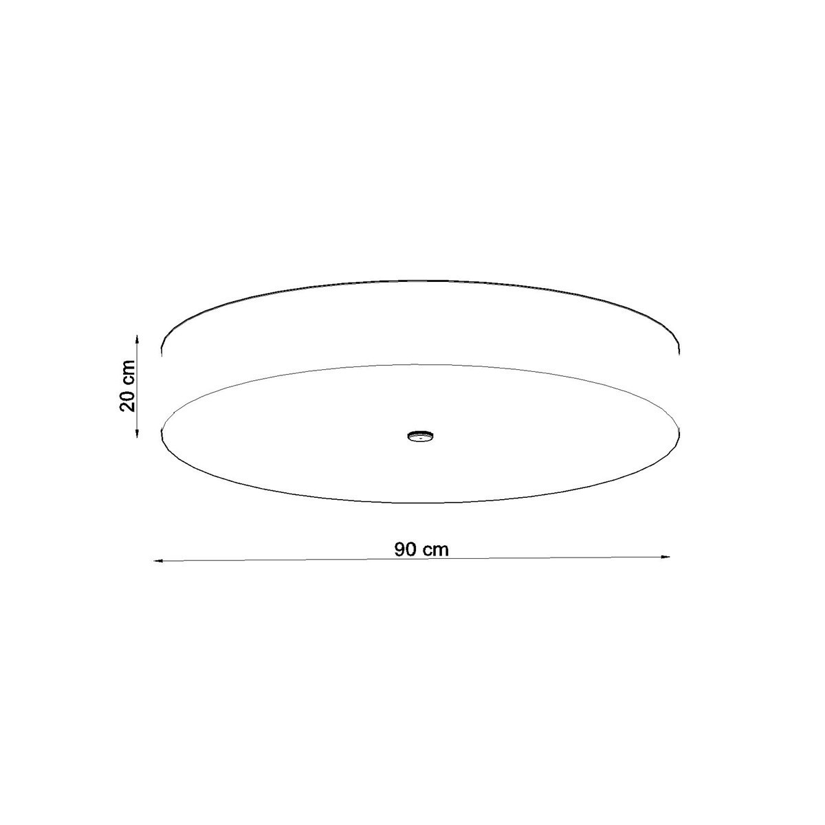 SOLLUX LIGHTING SKALA 90 white