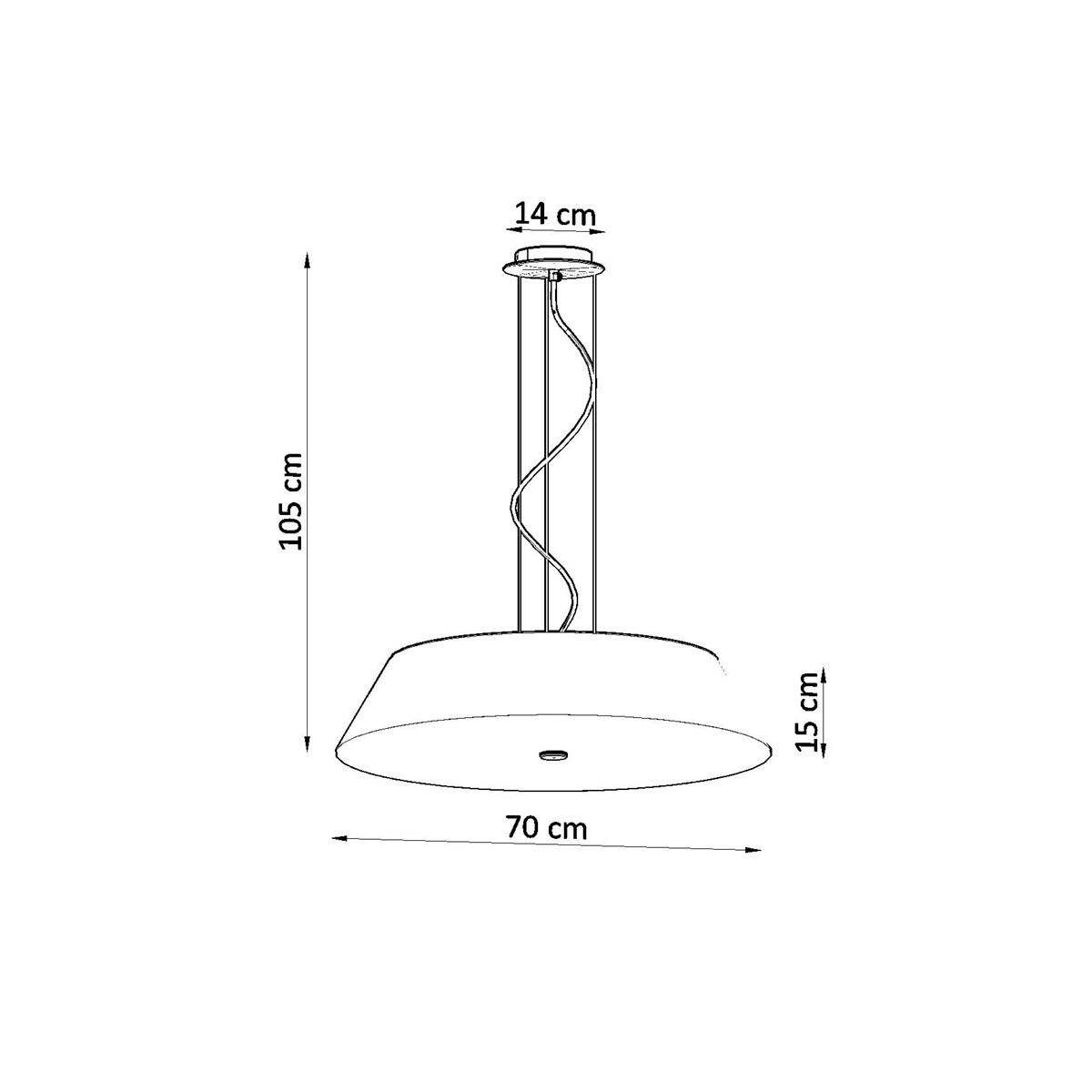 SOLLUX LIGHTING VEGA 70 black