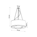SOLLUX LIGHTING SATURNO 70 white
