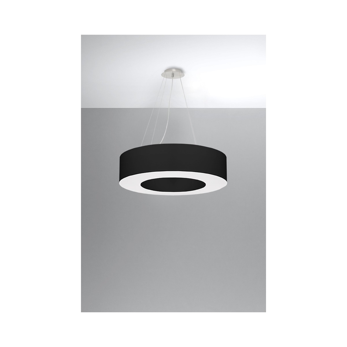 SOLLUX LIGHTING SATURNO 70 black