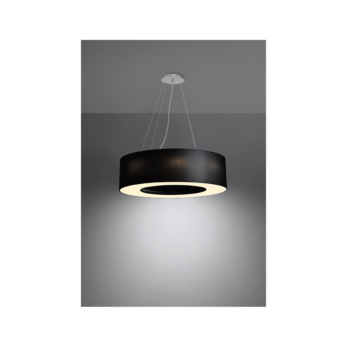 SOLLUX LIGHTING SATURNO 70 black