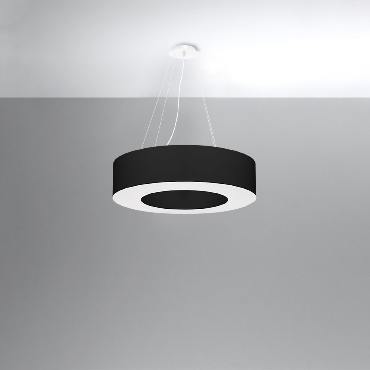 SOLLUX LIGHTING SATURNO 70 black