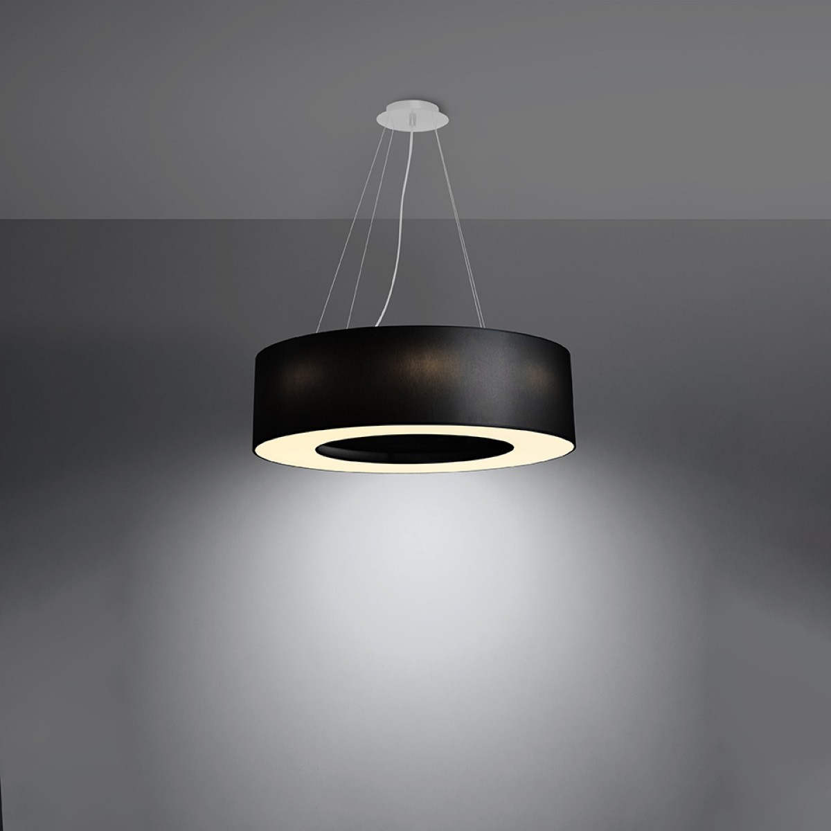 SOLLUX LIGHTING SATURNO 70 black