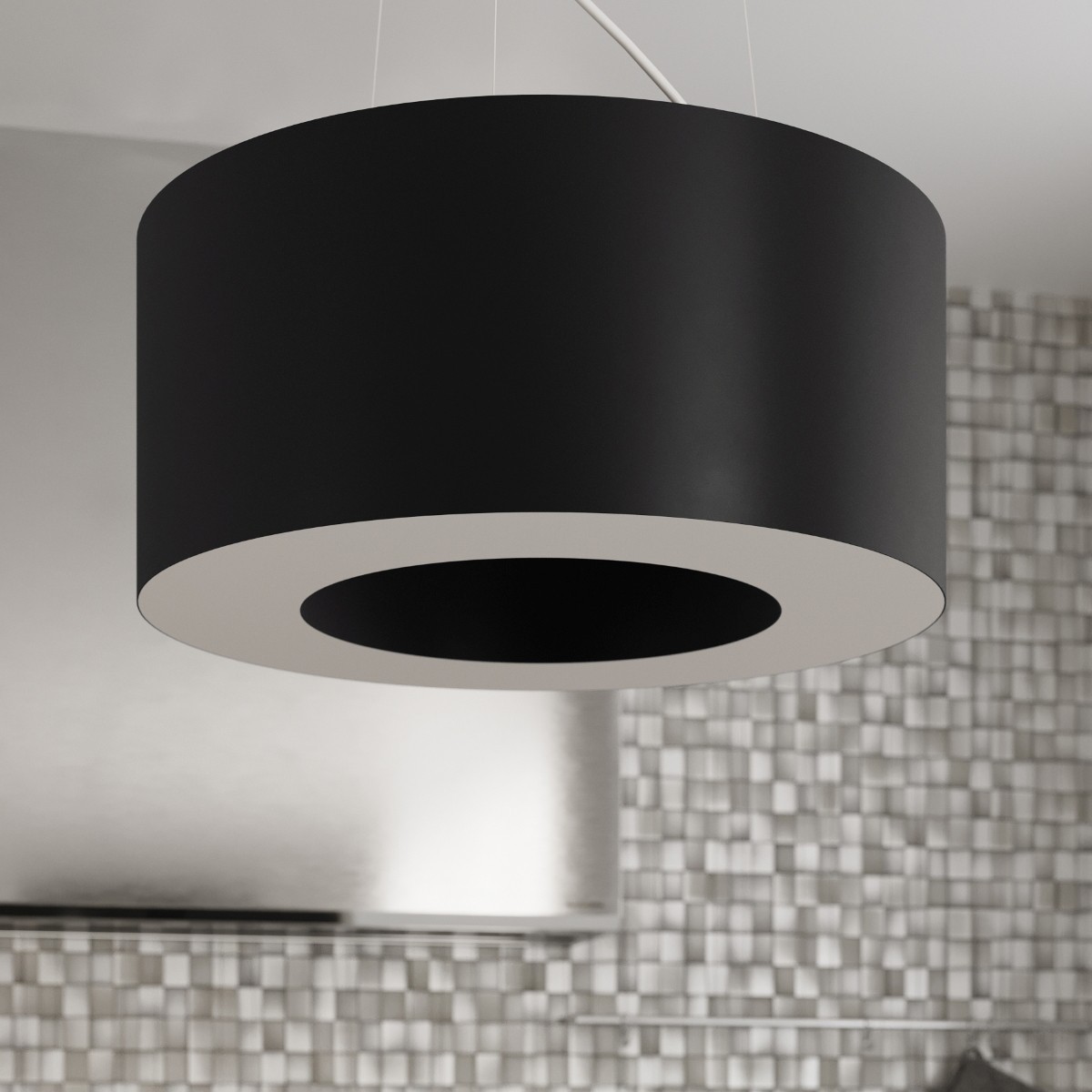 SOLLUX LIGHTING SATURNO 70 black