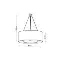 SOLLUX LIGHTING SATURNO 90 black