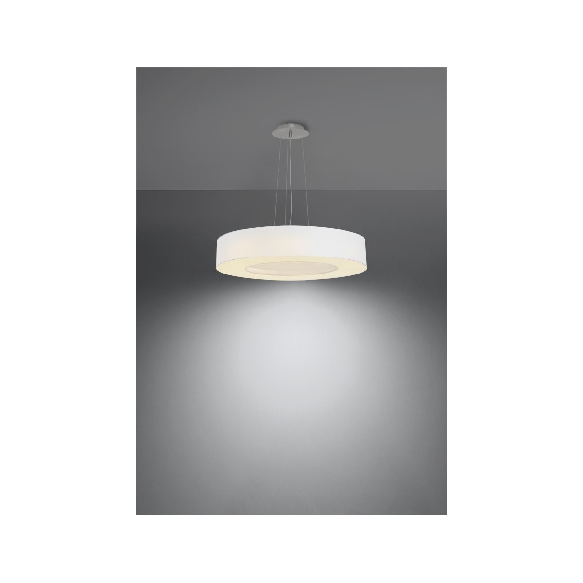 SOLLUX LIGHTING SATURNO SLIM 50 white