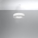 SOLLUX LIGHTING SATURNO SLIM 50 white