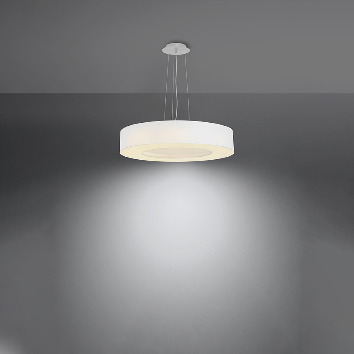 SOLLUX LIGHTING SATURNO SLIM 50 white