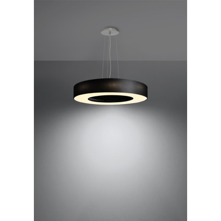 SOLLUX LIGHTING SATURNO SLIM 50 black