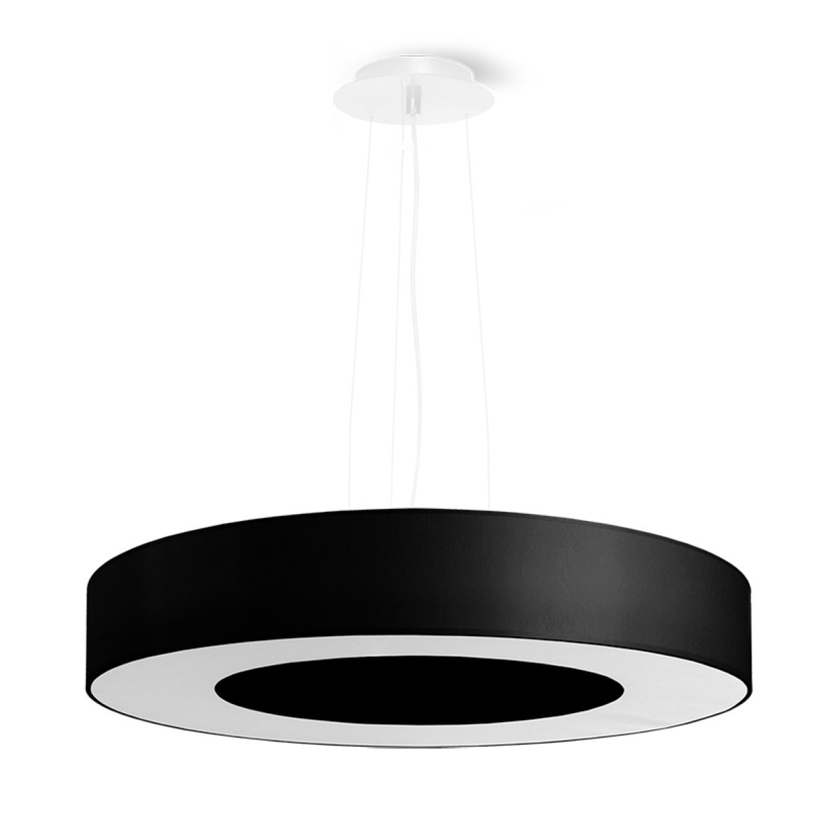 SOLLUX LIGHTING SATURNO SLIM 50 black