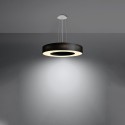 SOLLUX LIGHTING SATURNO SLIM 50 black