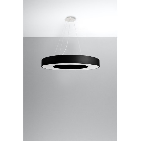 SOLLUX LIGHTING SATURNO SLIM 70 black