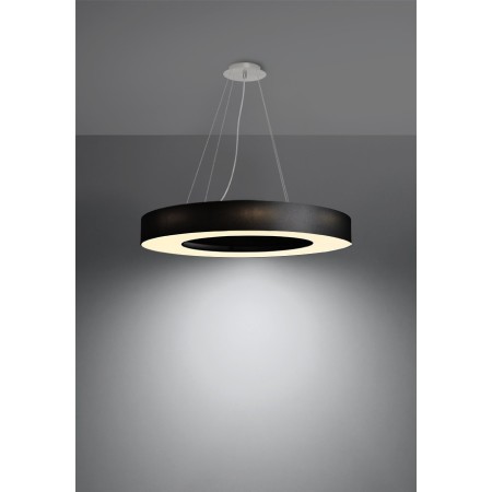 SOLLUX LIGHTING SATURNO SLIM 70 black