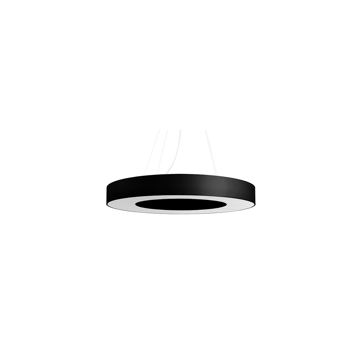 SOLLUX LIGHTING SATURNO SLIM 70 black
