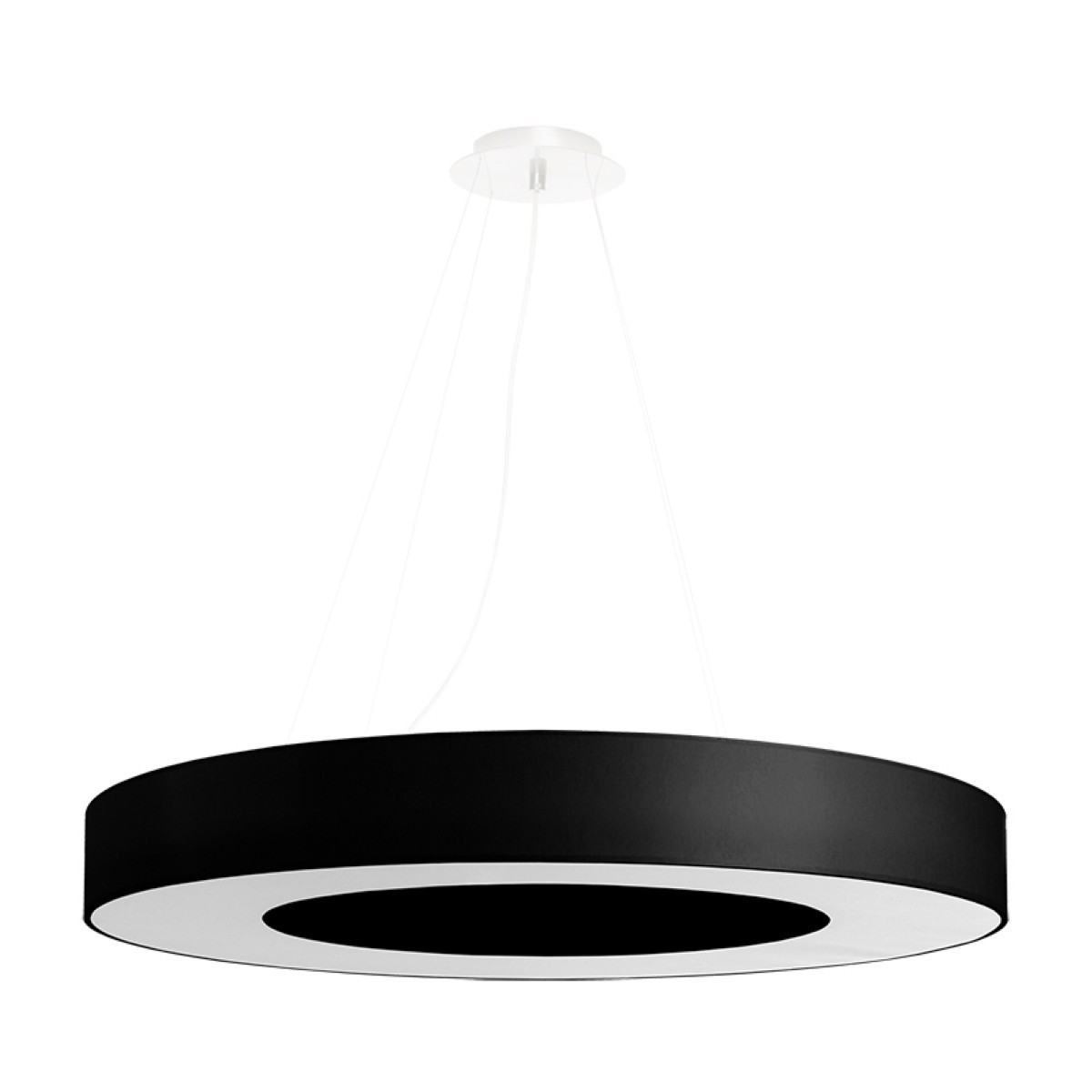 SOLLUX LIGHTING SATURNO SLIM 70 black