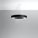 SOLLUX LIGHTING SATURNO SLIM 70 black
