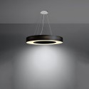 SOLLUX LIGHTING SATURNO SLIM 70 black
