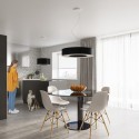 SOLLUX LIGHTING SATURNO SLIM 70 black