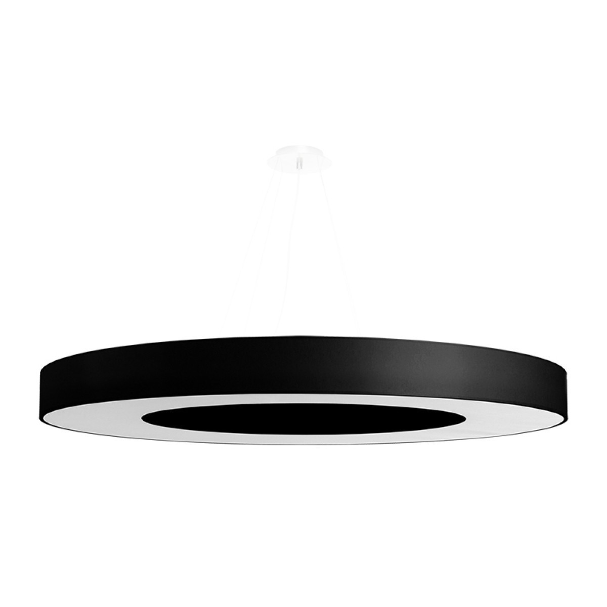SOLLUX LIGHTING SATURNO SLIM 90 black