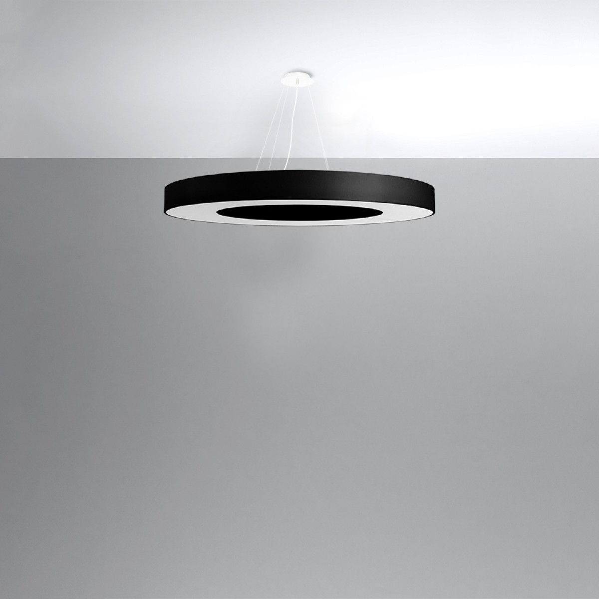 SOLLUX LIGHTING SATURNO SLIM 90 black