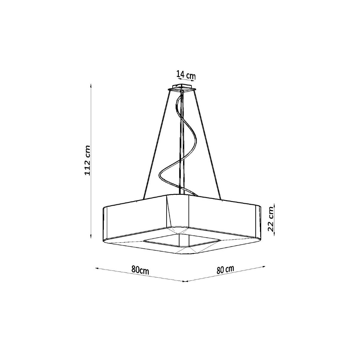 SOLLUX LIGHTING URANO 80 black